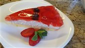 Ľahká jahodová torta