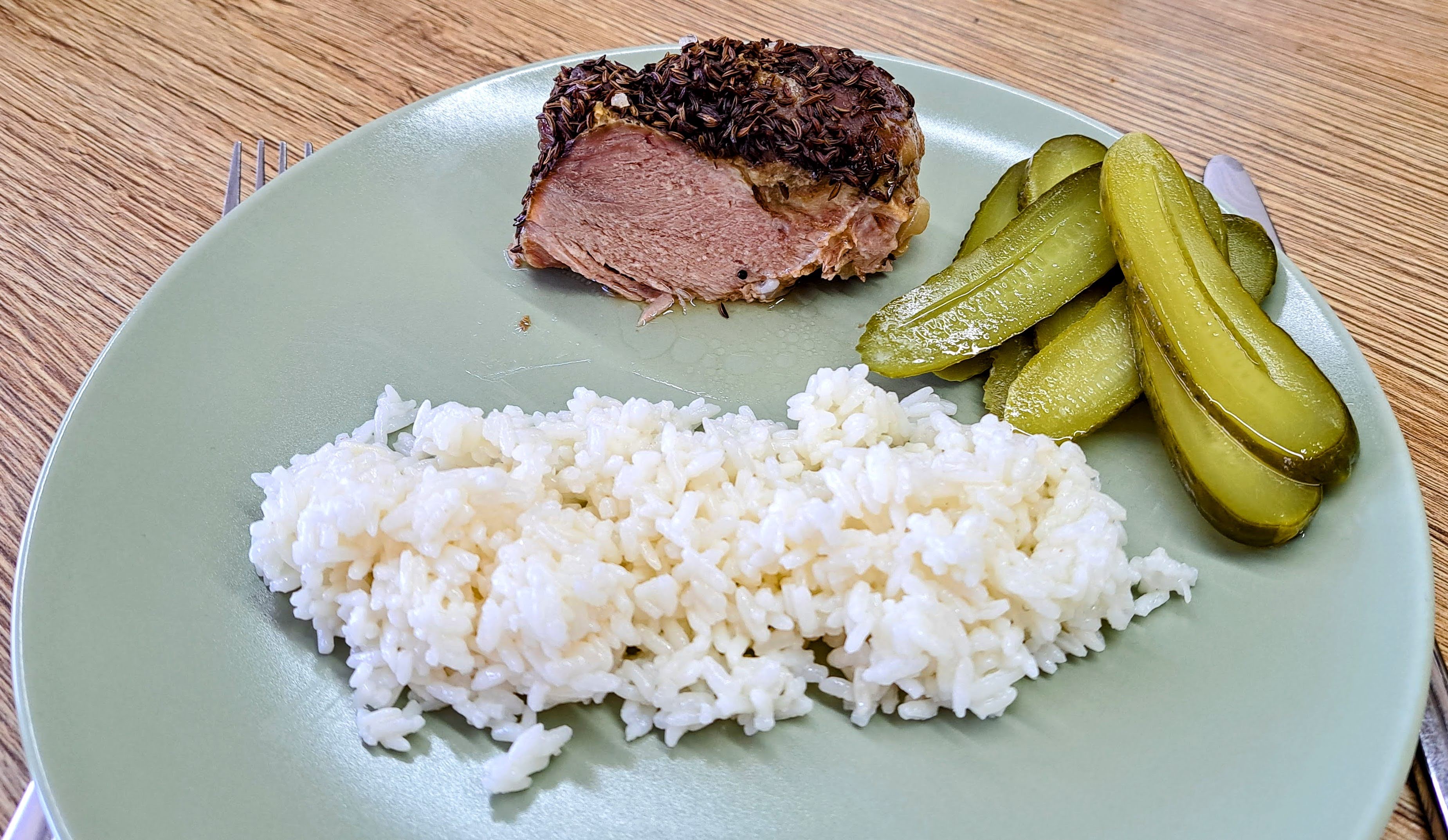 Recept na pečené bravčové stehno