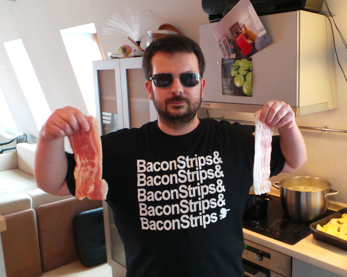 Zapekaný karfiol a brokolica - Bacon Strips & Bacon Strips & Bacon Strips